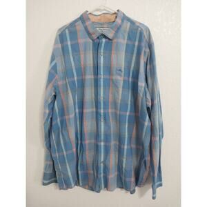 Tommy Bahama Island Zone Mens Size 2XL Long Sleeve Button Up Multicolor Shirt